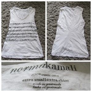 Sheet music v-neck muscle tank